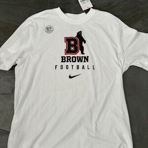 Nike Brown University Football Men's Tee